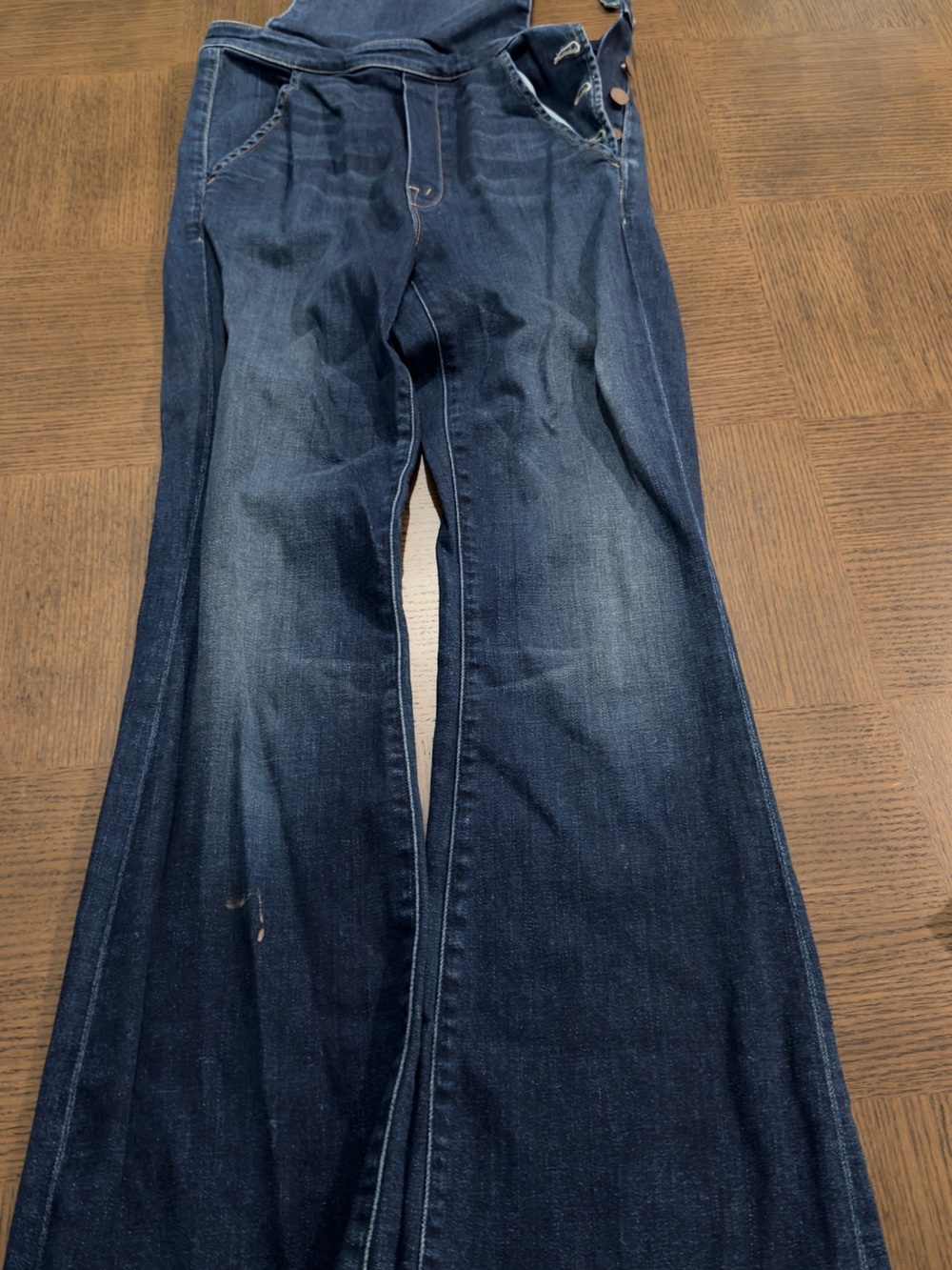 MOTHER The Weekender Denim Overalls Blue Size
24 Made in USA - Picture 10 of 12